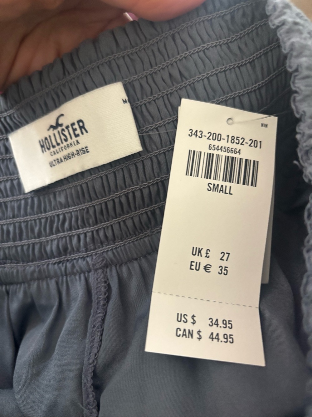 Hollister Layered Ruffle ultra high rise skirt size small - Picture 4 of 5